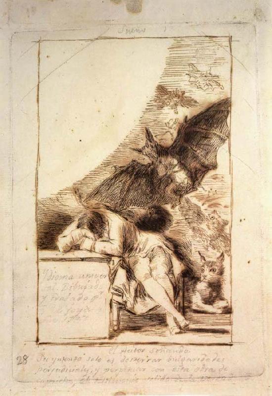 Francisco Goya Sueno Germany oil painting art